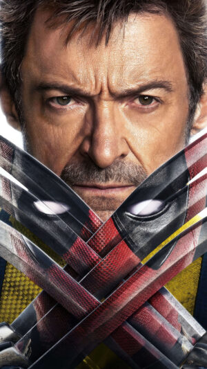 Hugh Jackman In Deadpool & Wolverine Mobile Wallpaper